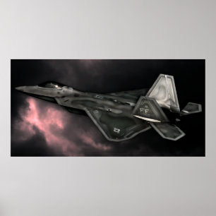PÓSTER F-22 RAPTOR