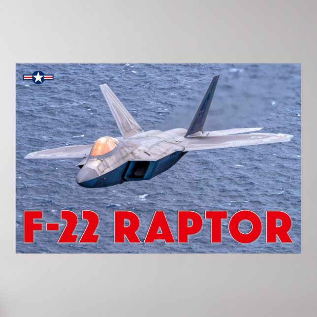 PÓSTER F-22 RAPTOR (Frente)