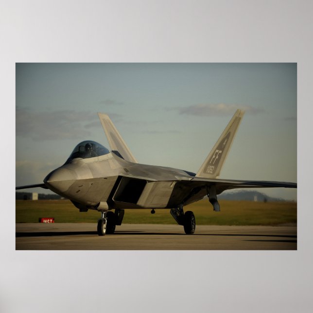 Póster F-22 Raptor (Frente)