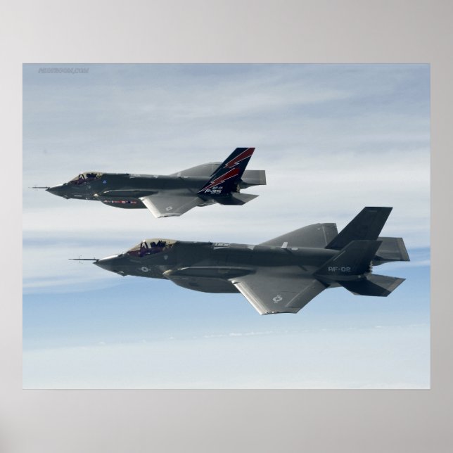 Póster F-35 Lightning (Frente)