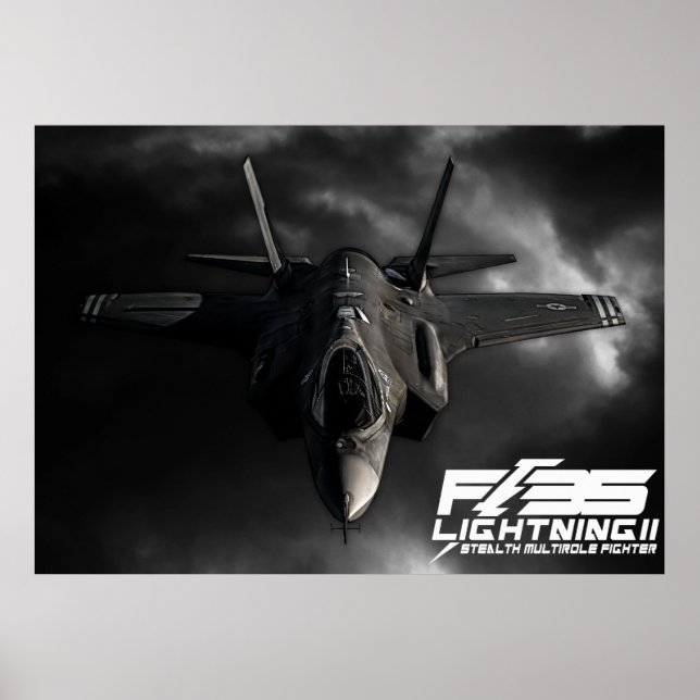 Póster F-35 Lightning II (Frente)