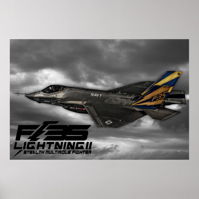 Póster F-35 Lightning II (Frente)
