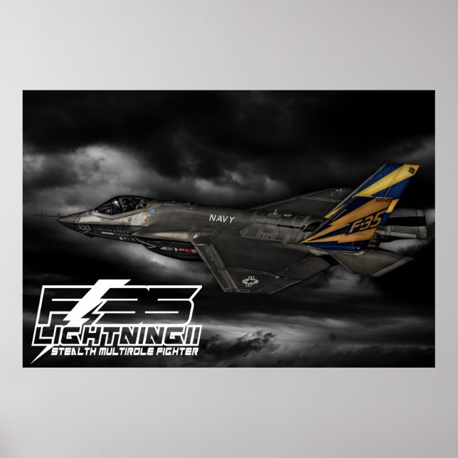 Póster F-35 Lightning II (Frente)