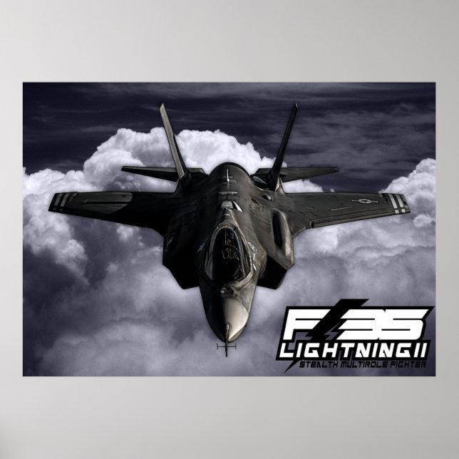 Póster F-35 Lightning II (Frente)