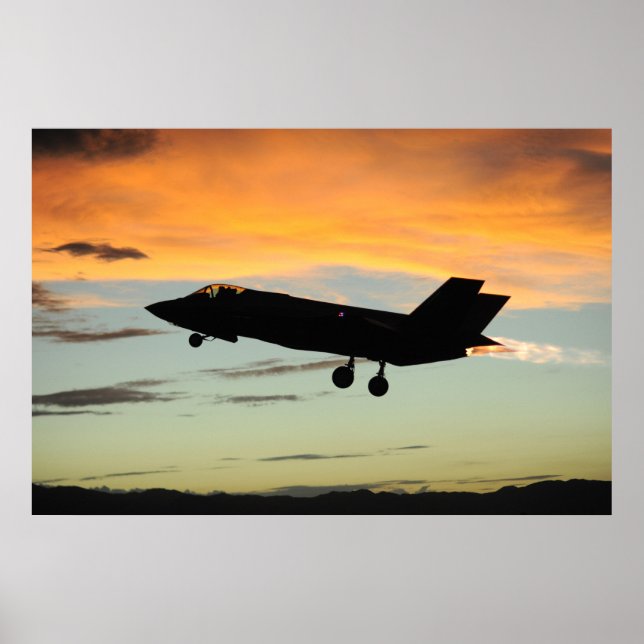 Póster F-35 Lightning II (Frente)