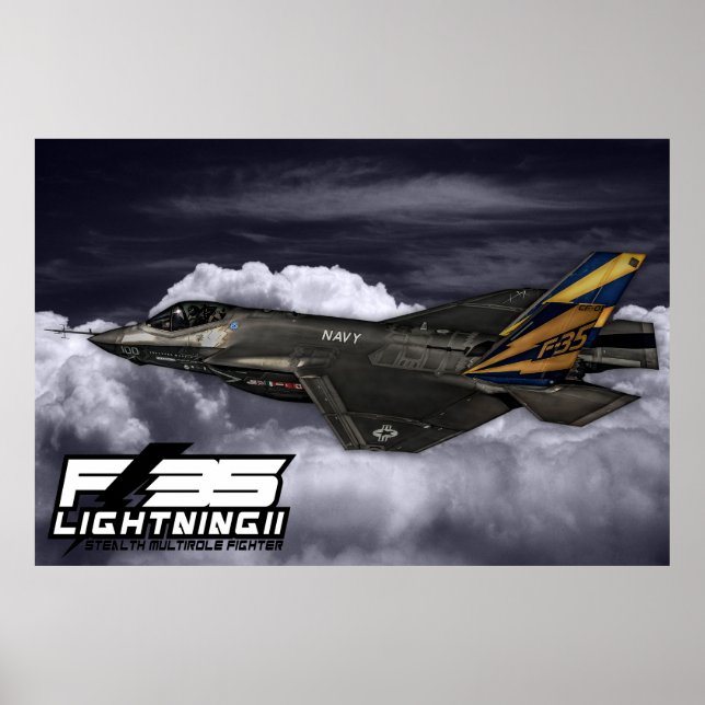 Póster F-35 Lightning II (Frente)