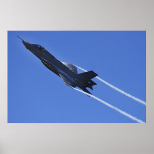 Póster F-35 relámpago II