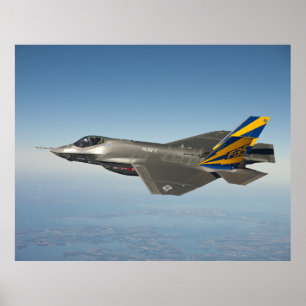 Póster F-35 Relámpago II
