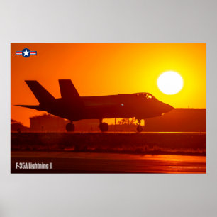 PÓSTER F-35A LIGHTNING II