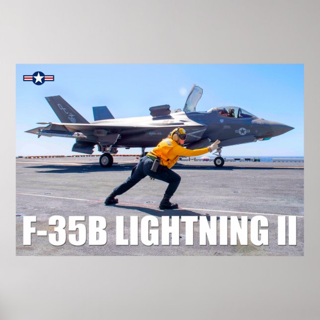 PÓSTER F-35B LIGHTNING II (Frente)
