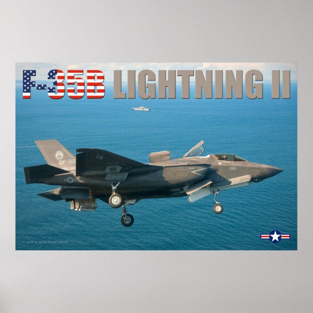 PÓSTER F-35B LIGHTNING II (Frente)