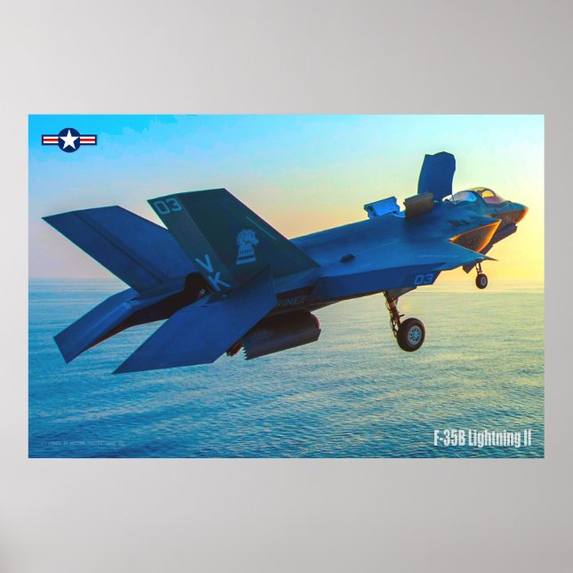 PÓSTER F-35B LIGHTNING II (Frente)