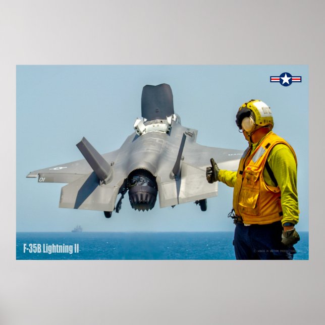 PÓSTER F-35B LIGHTNING II (Frente)