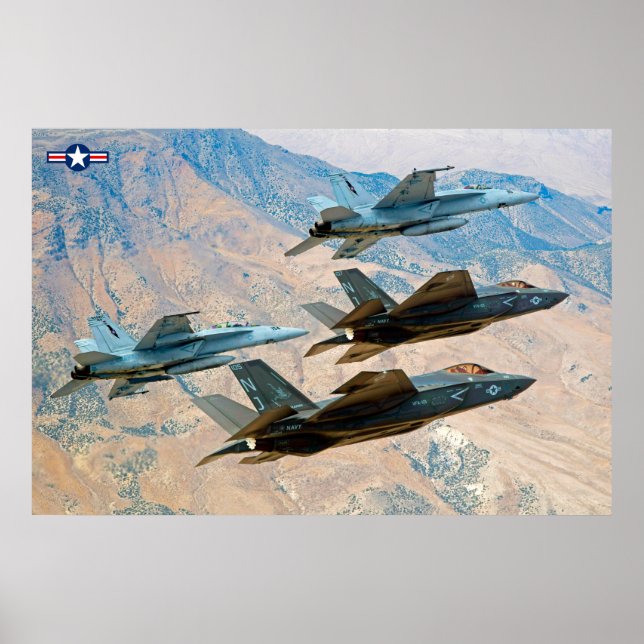 PÓSTER F-35C LIGHTNING II (Frente)