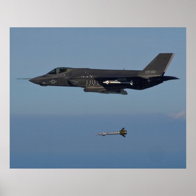 Póster F-35C Lightning II (Frente)