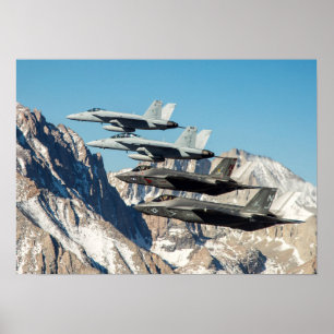 Póster F-35C Lightning II