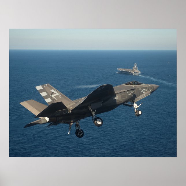 Póster F-35C Lightning II (Frente)