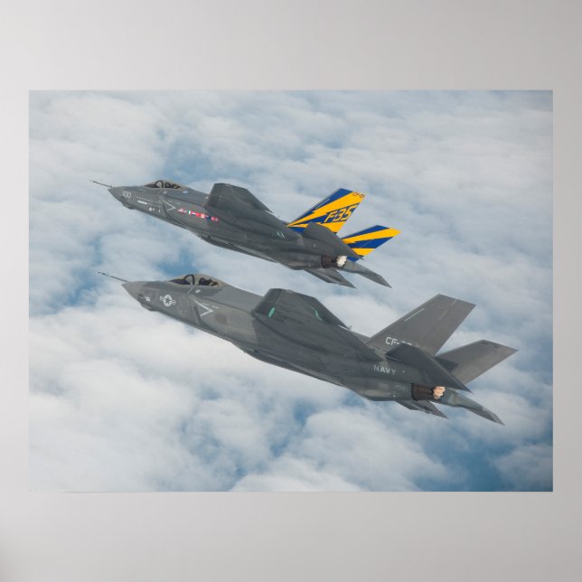 Póster F-35C Lightning II (Frente)