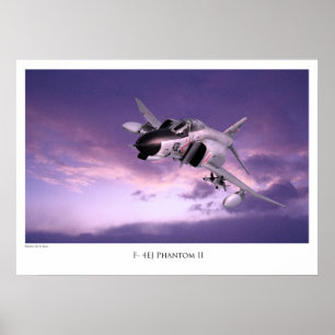 Póster F-4 EJ Phantom II