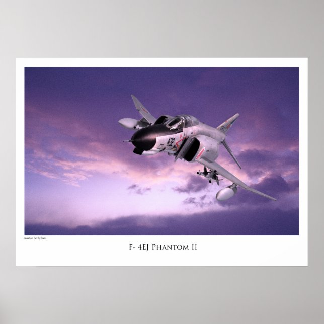 Póster F-4 EJ Phantom II (Frente)