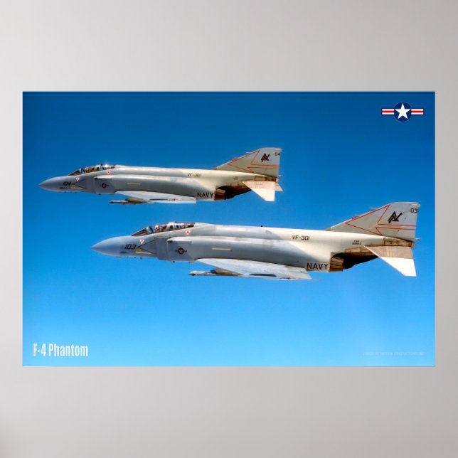 PÓSTER F-4 FANTOM (Frente)