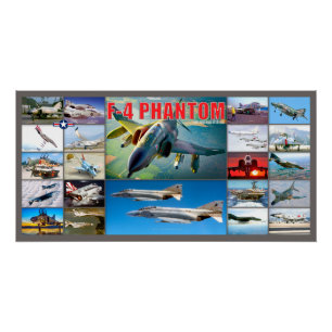 PÓSTER F-4 FANTOM II "MONTAJE"