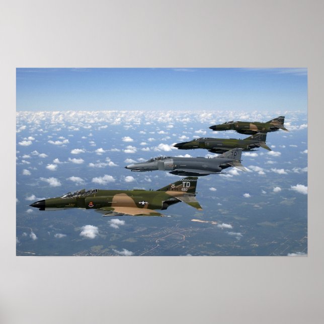 Póster F-4 Phantom II (Frente)