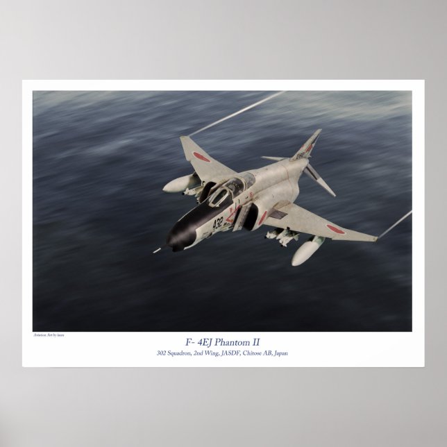 Póster F-4EJ Phantom II (Frente)