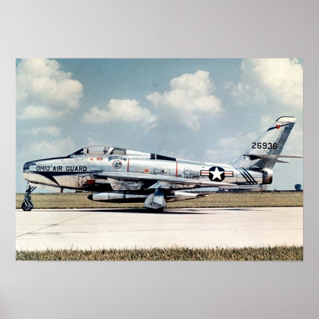 Póster F-84F Poster Thunderstreak (Frente)
