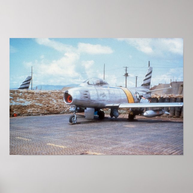 PÓSTER F-86 SABRE (Frente)
