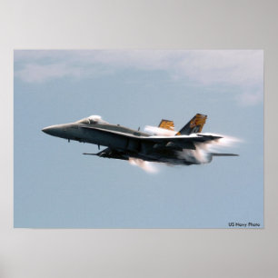 Póster F/A-18 Hornet