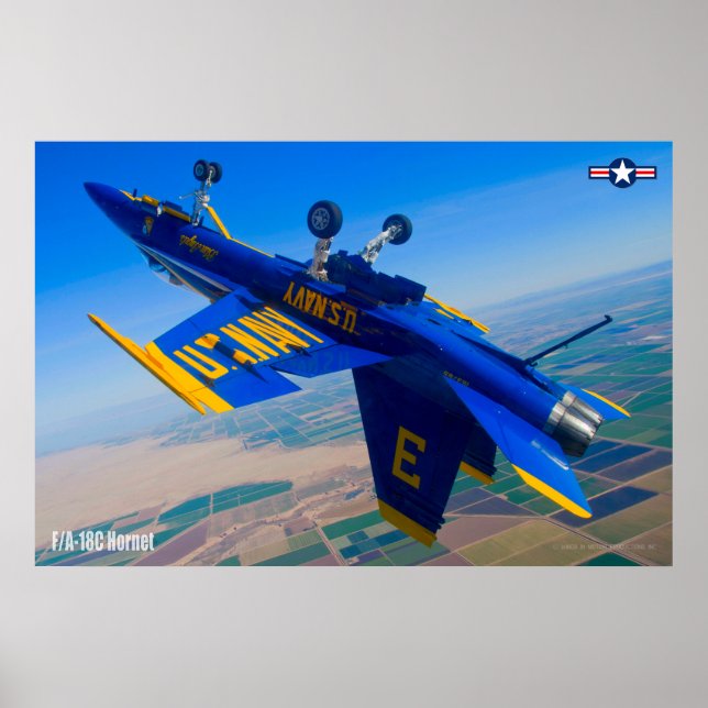 PÓSTER F/A-18C HORNET (Frente)