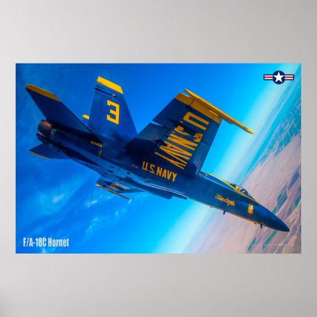 PÓSTER F/A-18C HORNET (Frente)