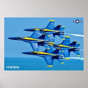 PÓSTER F/A-18C HORNET