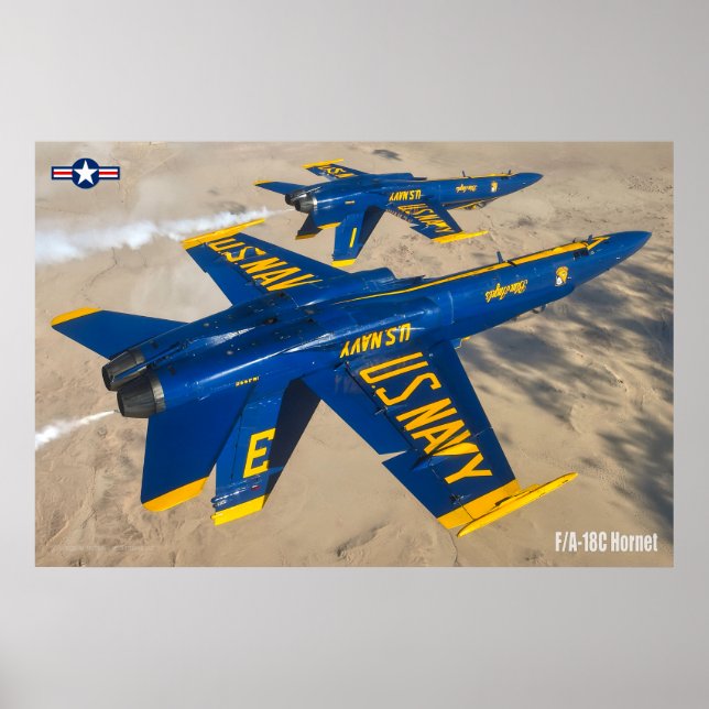 PÓSTER F/A-18C HORNET (Frente)