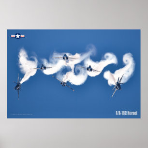 PÓSTER F/A-18C HORNET