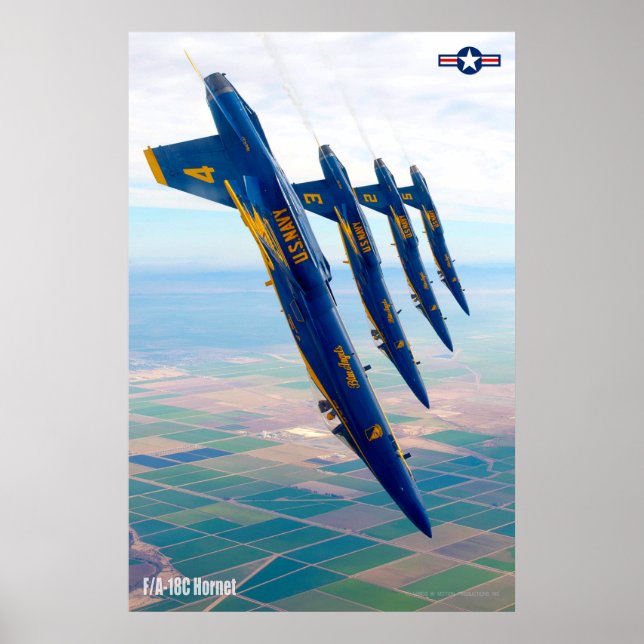 PÓSTER F/A-18C HORNET (Frente)