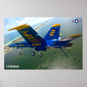 PÓSTER F/A-18C HORNET