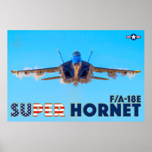 PÓSTER F/A-18E SUPER HORNET