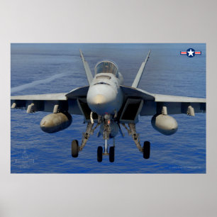 PÓSTER F/A-18E SUPER HORNET