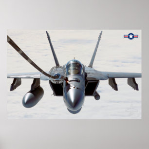 PÓSTER F/A-18E SUPER HORNET