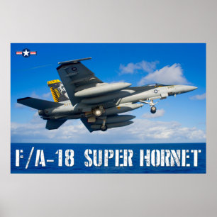 PÓSTER F/A-18E SUPER HORNET