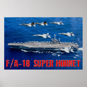 PÓSTER F/A-18E SUPER HORNET
