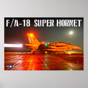 PÓSTER F/A-18F SUPER HORNET
