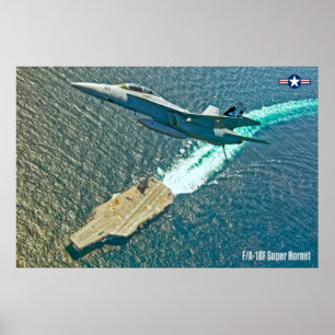 PÓSTER F/A-18F SUPER HORNET