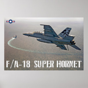 PÓSTER F/A-18F SUPER HORNET