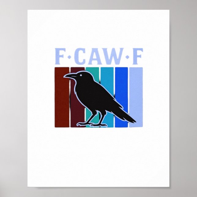 Póster F-Caw-F Classic Creative Graphic (Frente)