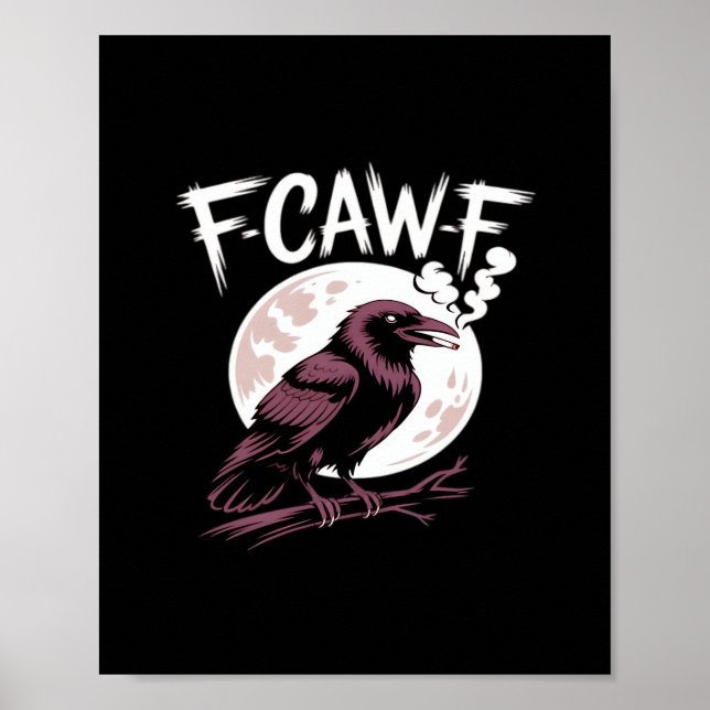 Póster F-Caw-F Classic Minimal Clean (Frente)
