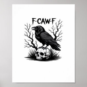 Póster F Caw F Esencial Vintage Look Genial