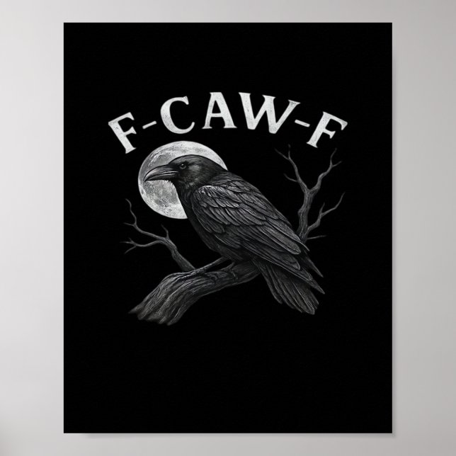 Póster F-Caw-F Genial Único (Frente)
